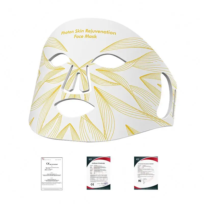 Silicon Masks 2021 Red Facial Infrared Soft Blue Yellow Best Therapy Beauty Skin Care Smart Led Light Silicone Face