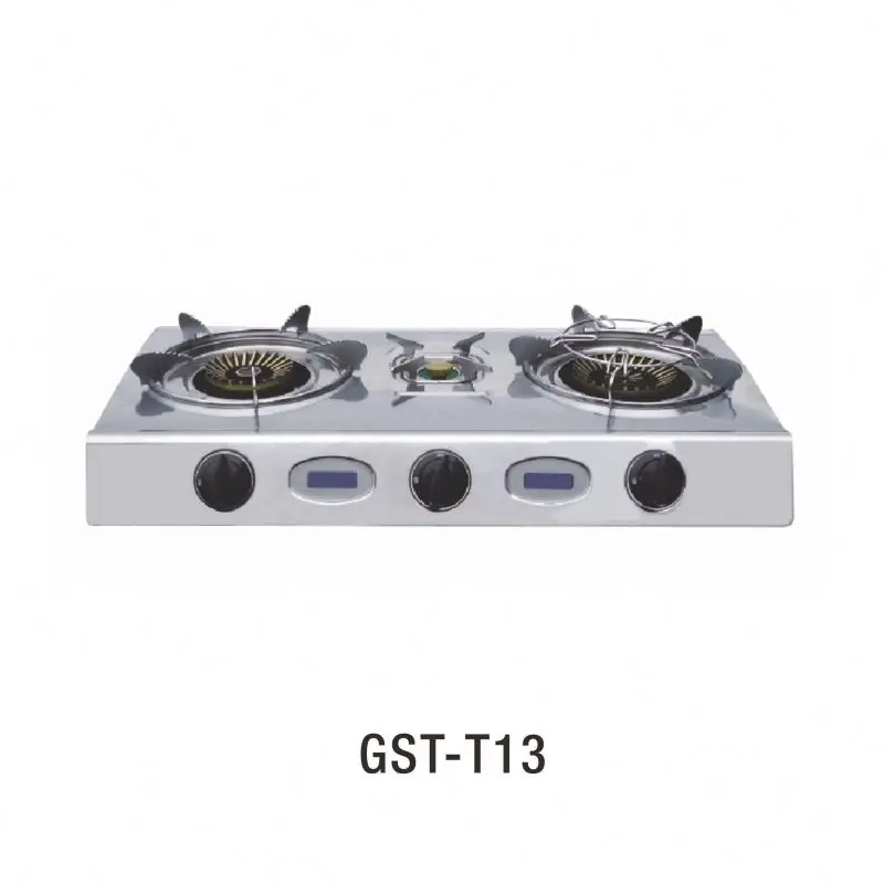 GST-T13 gas stoves to specification camping gas stove 3 burner gas cooktop