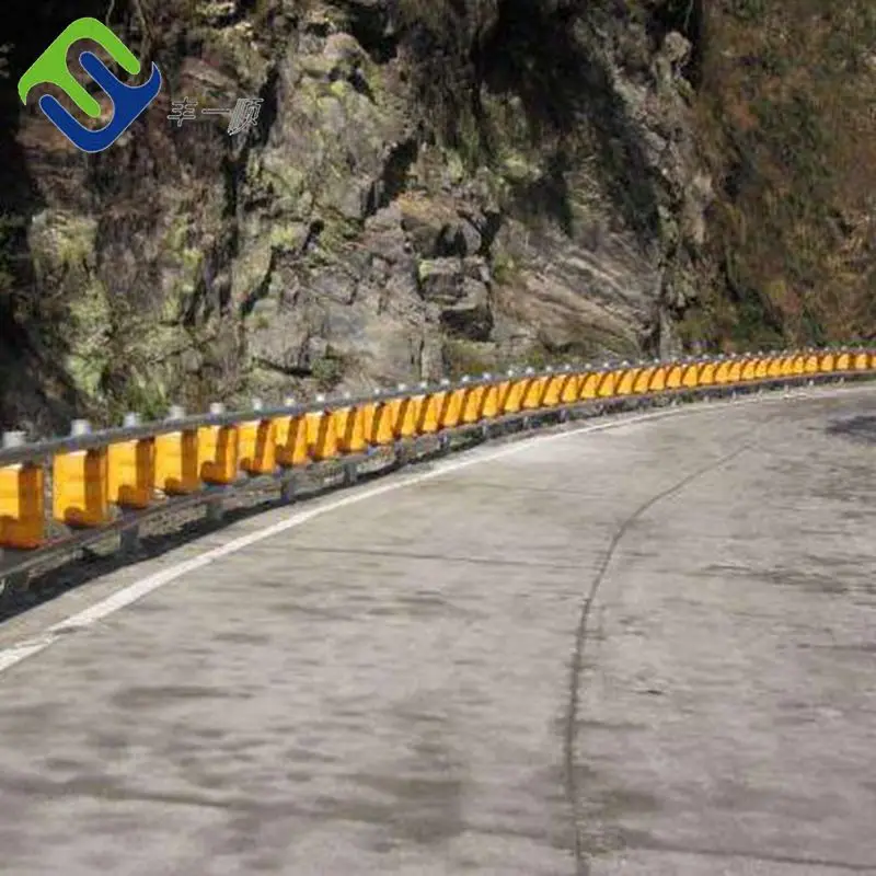 Anti Collision Double Rolling Guard rail System highway guardrail roller barrier
