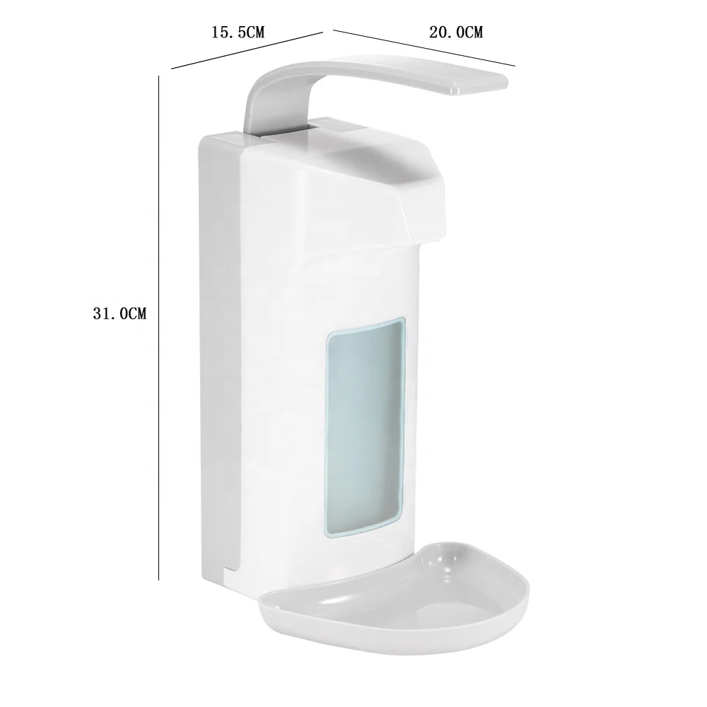 Elbow Sanitizer Liquid Soap Dispenser Plastic Pump for Kitchen Bathroom Toilet