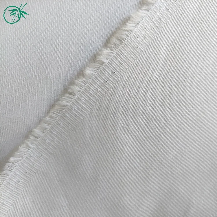 Gold supplier 250 gsm heavy cotton textiles 100% cotton twill fabric for garment
