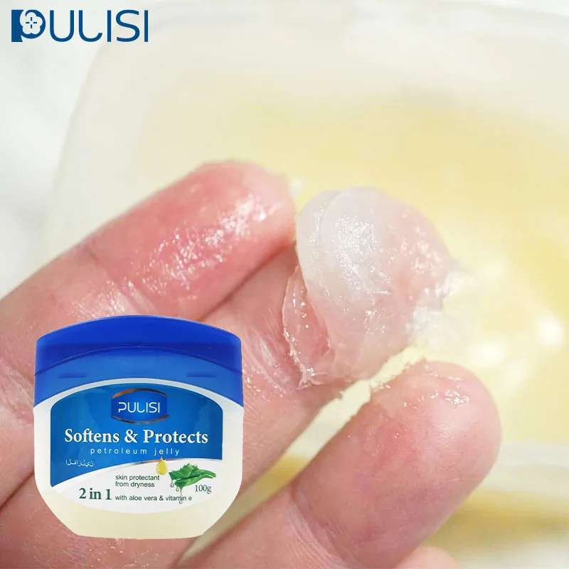 factory supply petroleum jelly skin care repair non greasy 100ml Aloe Vera vaselin petroleum jelly