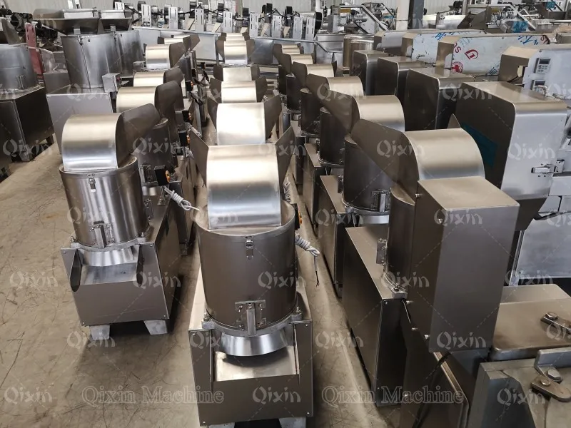 300kg per hour ginger garlic paste machine / vegetable and fruit pulp and sauce cutting machine / ginger paste cutting machine