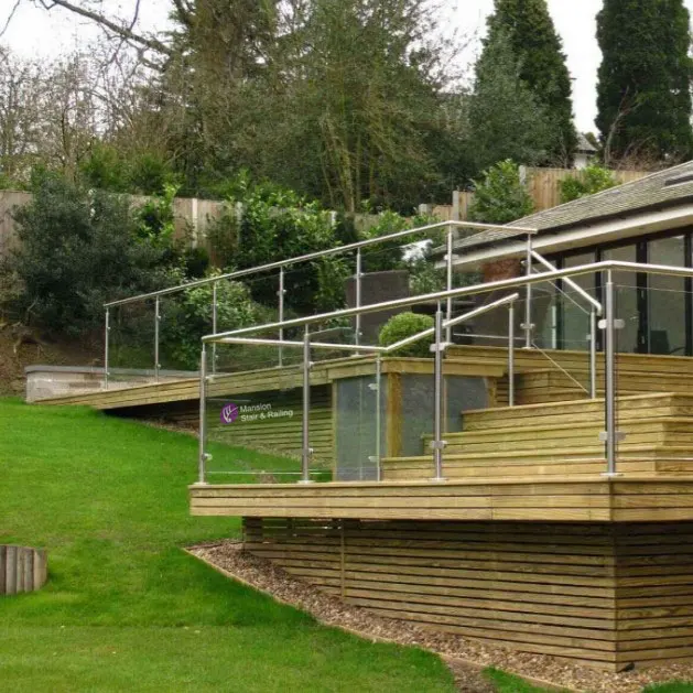 
Modern Design Glass Panel Railings for Balcony 