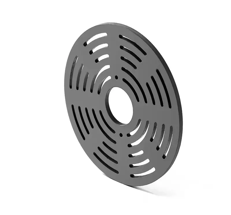 Air compressor suction discharge valve plate with glass carbon fiber filled peek for refinery petrochemical CNG storage