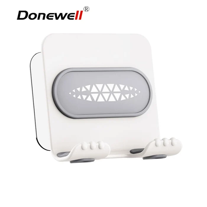 Cartoon design rotation flexible wall mounted cell phone stand holder  bathroom adjustable mobile phone holder