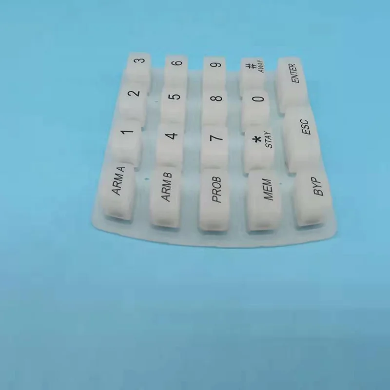 
Custom Push Button electronic Switch Silicone rubber button remote controller button 