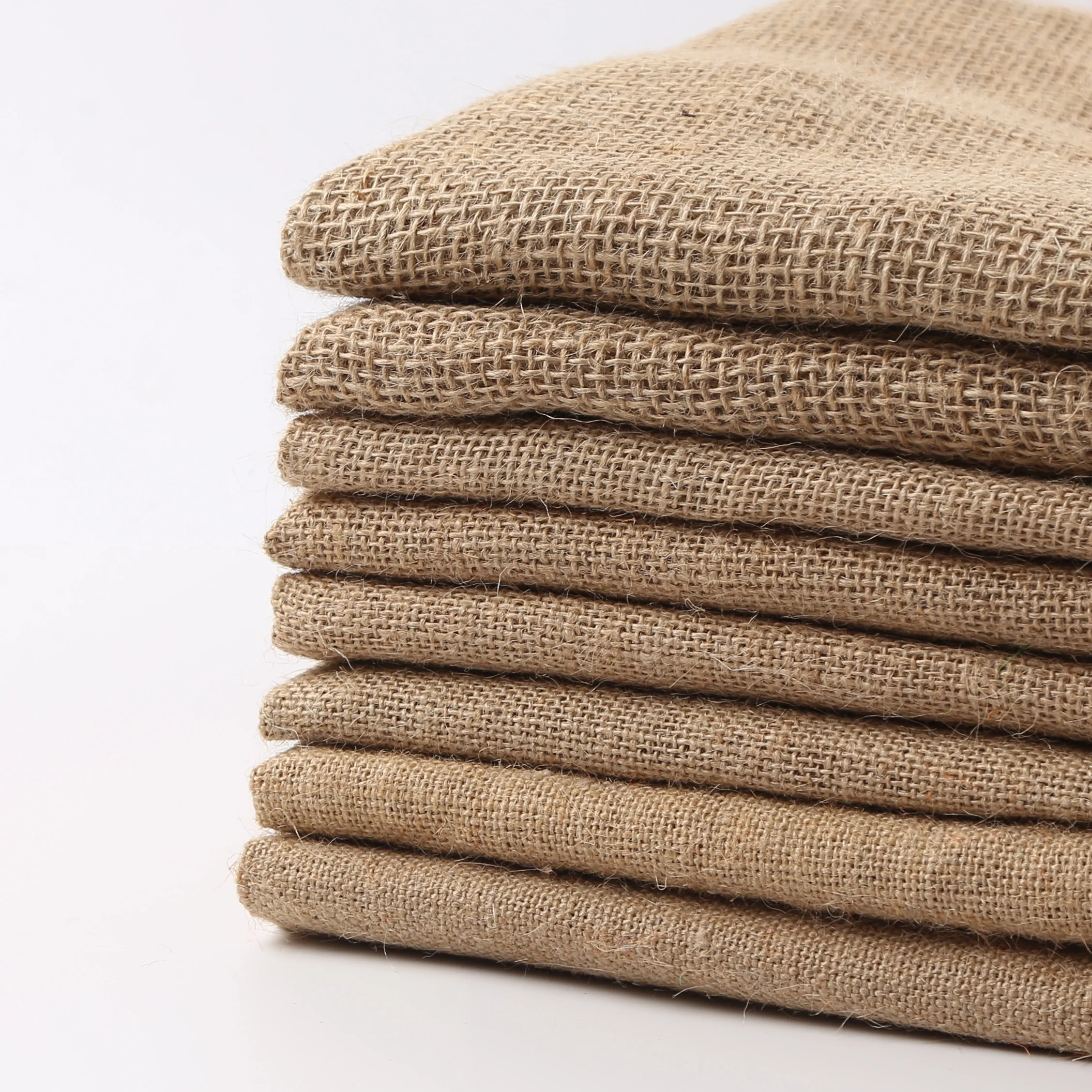 Natural Burlap  Garden Fabric Jute Hessian Fabric for Wedding Tree Decorations