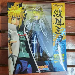 SHF Narutos Hatake Kakashi Namikaze Minato Action Figure Articulated Joints Moveable Vinyl Figurine Doll Collection Model Toys