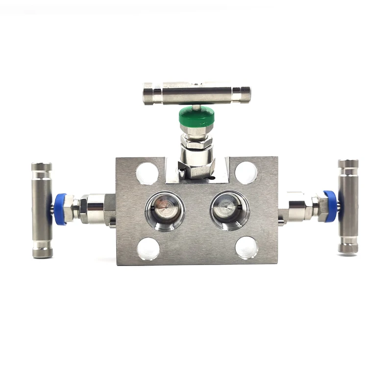 stainless steel valve with bolts and gaskets 3 way manifolds