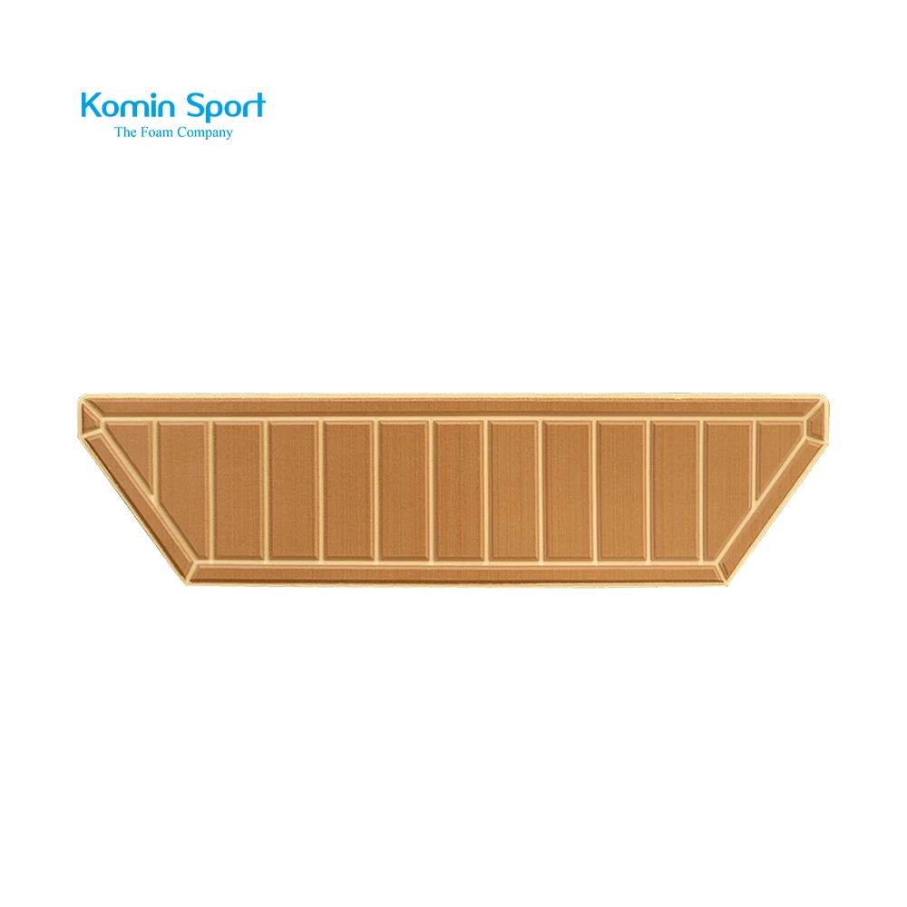 High quality OEM anti uv  boat mats deck eva foam faux teak non skid marine boat flooring For SeaRay 230 BR 2001