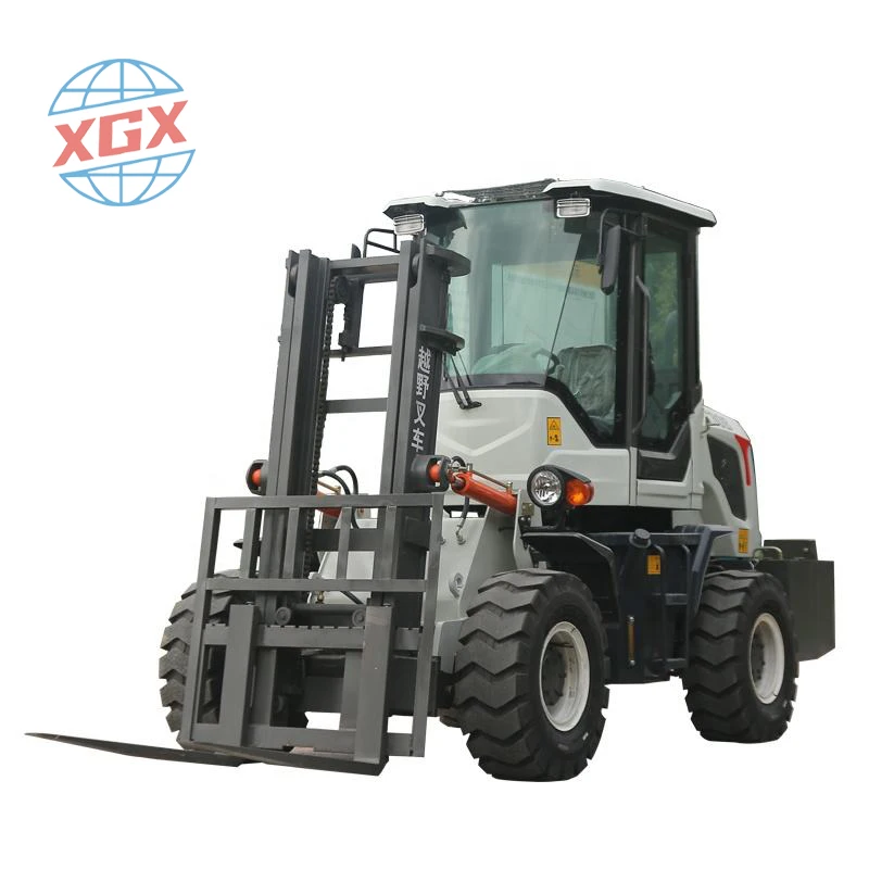 High Quality 4x4 Diesel Forklift Good Price Multi Purpose Forklifts Trucks Diesel Forklift Rough Terrain Off Road Fork Lift