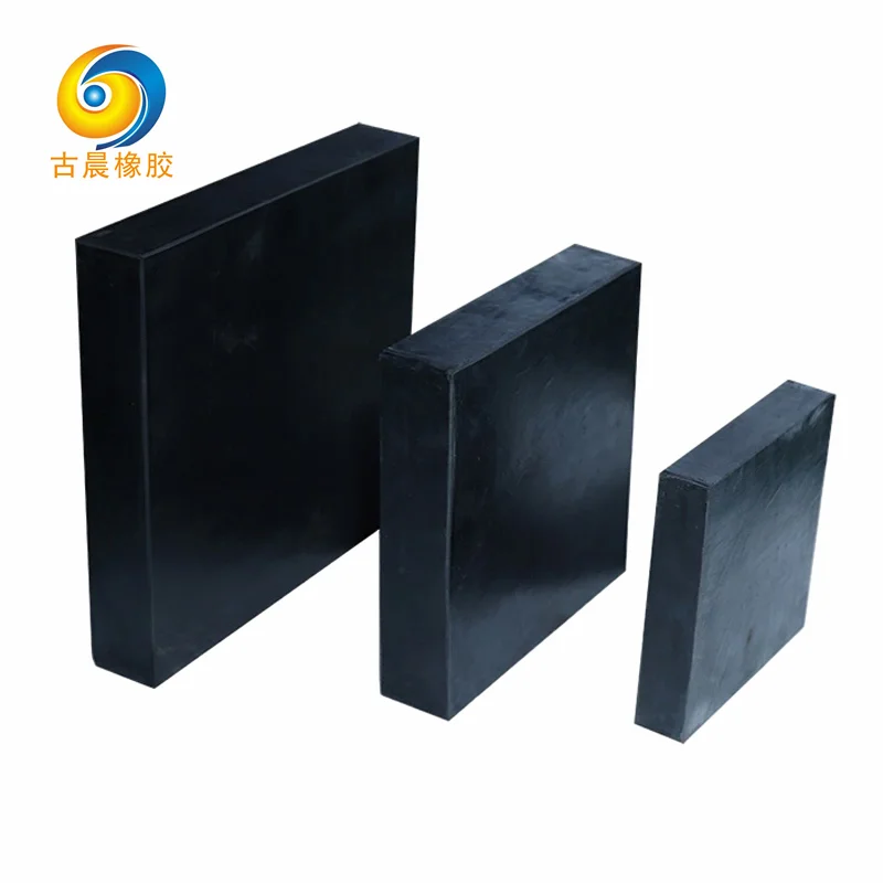 
Customized natural neoprene rubber sheet bridge rubber pad block 