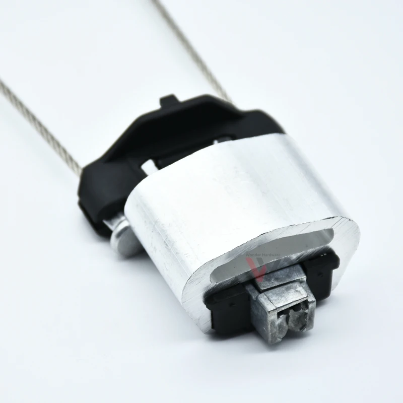 PA06 Aluminum alloy ADSS Tension Clamp Fiber Optic Figure 8 Cable Clamp  Anchor  adjustable wire clamp