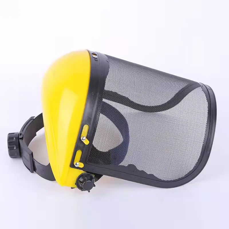 Industrial hot selling quality gridding metal face shield