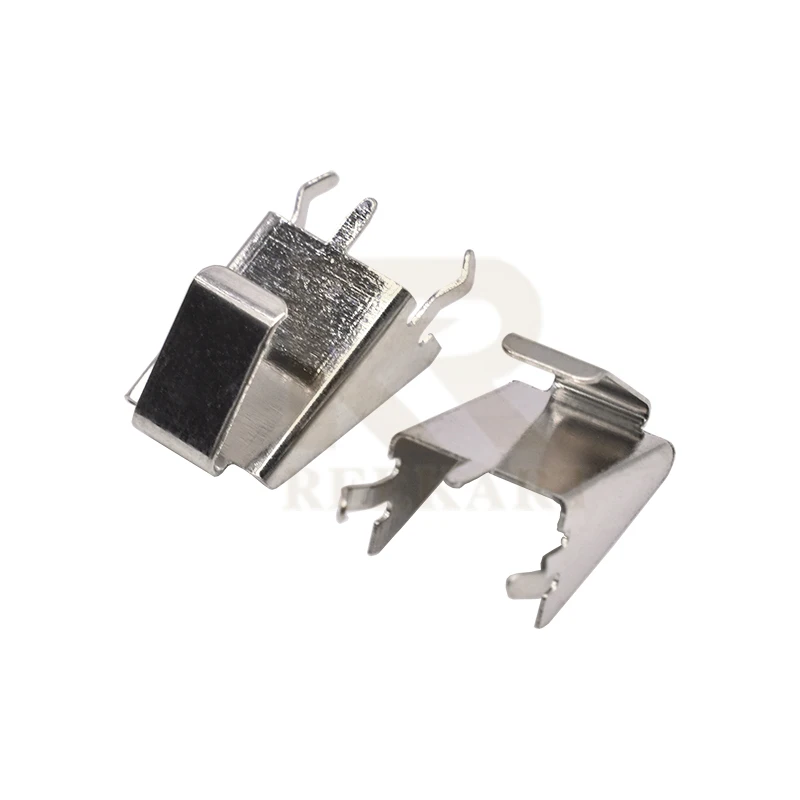 590 Thro-Hole Leaf Spring NEG Side AA/N PCB Stamping Battery Contact For Keystone Alternative