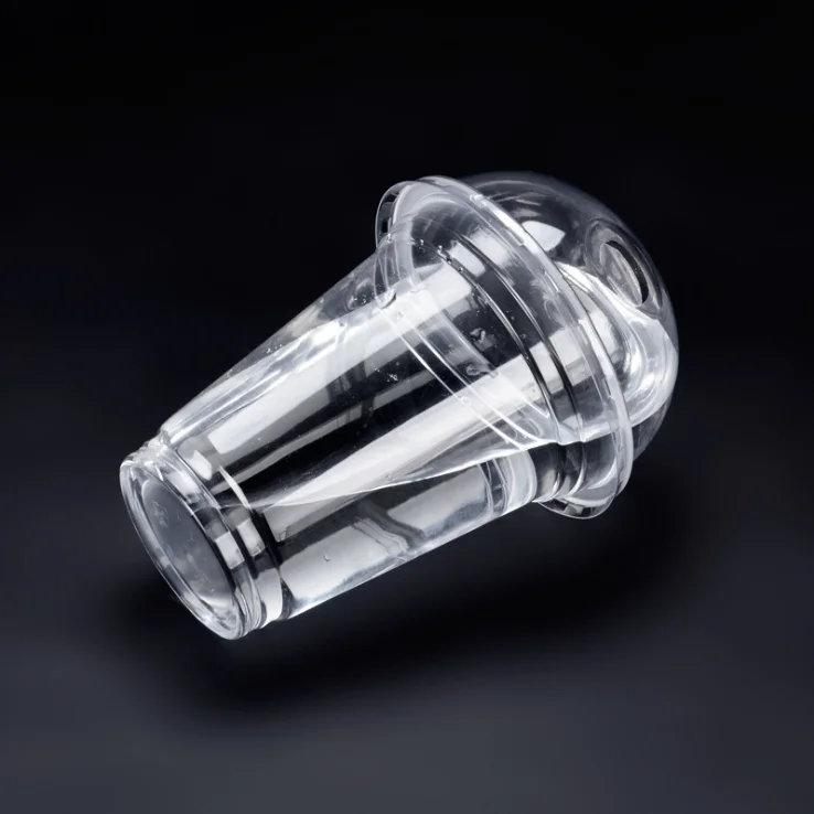 Прозрачная пластиковая кружка с крышкой для пищевых продуктов, 16 унций, 500 мл