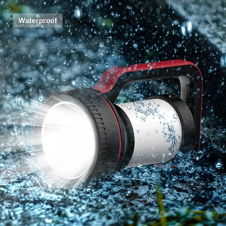 Decovolt LED Rechargeable Light Highlight Battery 4800mAh ABS Camping Light LED Flash Light