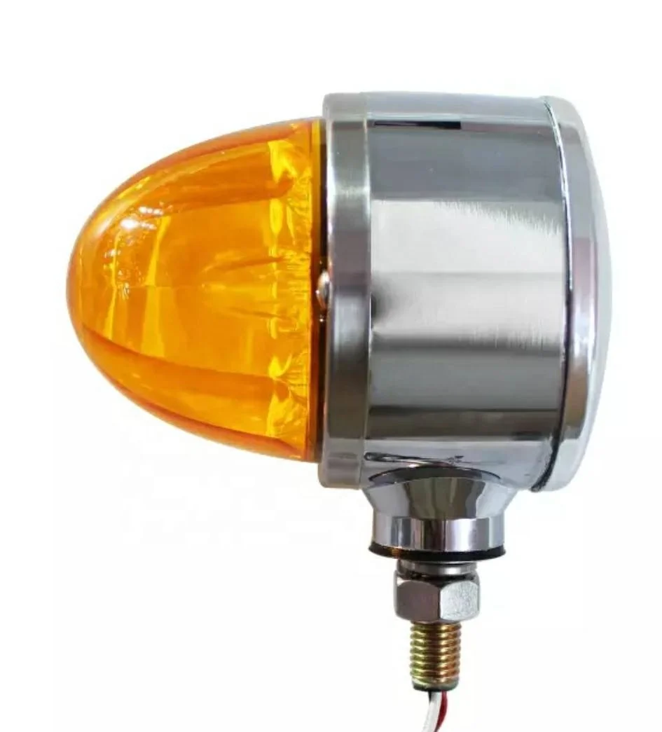 square  double face lights GLO Led truck trailer lights kit,w/chrome visor for freightliner century columbia