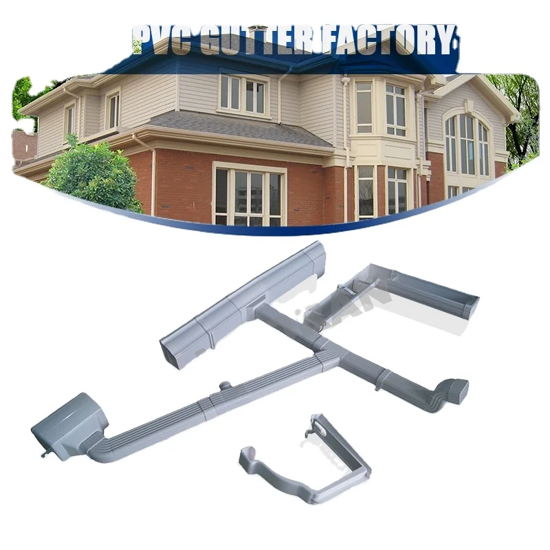 prefab gutter &downspout water roof system