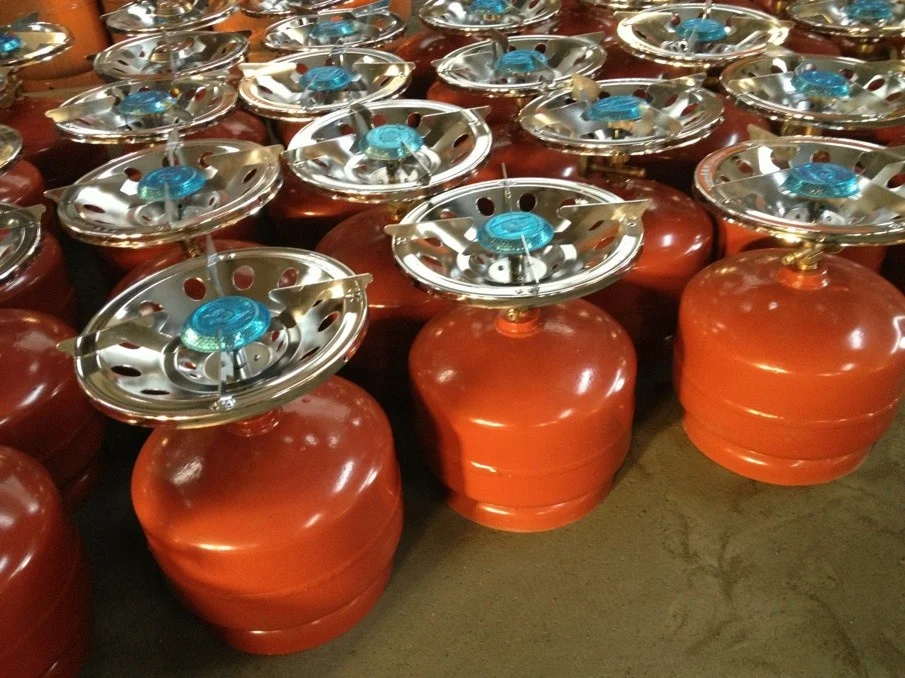 mini outdoor and household gas cookertops  camping cooker refilling gas cylinder from 2kg to 6kg  ZJ-0.5A