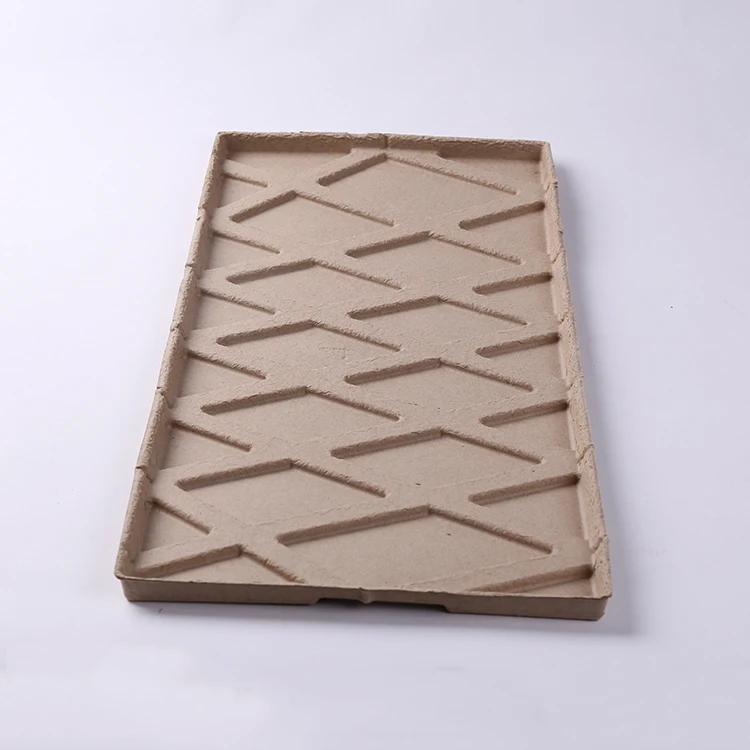 
Eco friendly molded paper pulp seeding nursery pots tray 