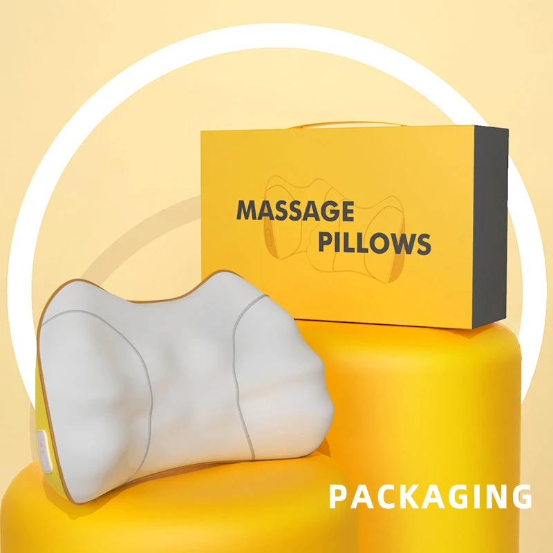 2022 Hot Selling Amazon Rechargeable The Curve Design 3D Kneading 8 Massage Head 3 Model Neck And Back Massager