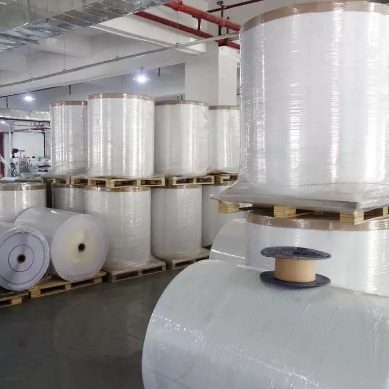 Custom Self-Adhesive Thermal Label Paper Jumbo Roll Packaging Labels Jumbo Thermal Roll Sticker