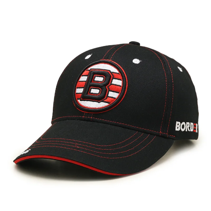 Manufacturer Custom Unisex Cotton Embroidery Logo Sports Hat Team Baseball Cap