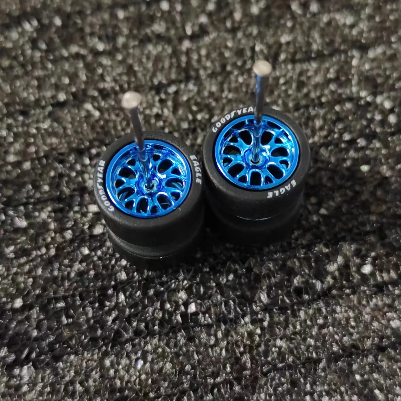 1/64 Alloy Car Wheels 10.7/11.2/12.8mm Rubber Tires Offroad Wheel for 1:64 Mini Toy Car Model Hot Wheel/Matchbox/Domeka/Tomy