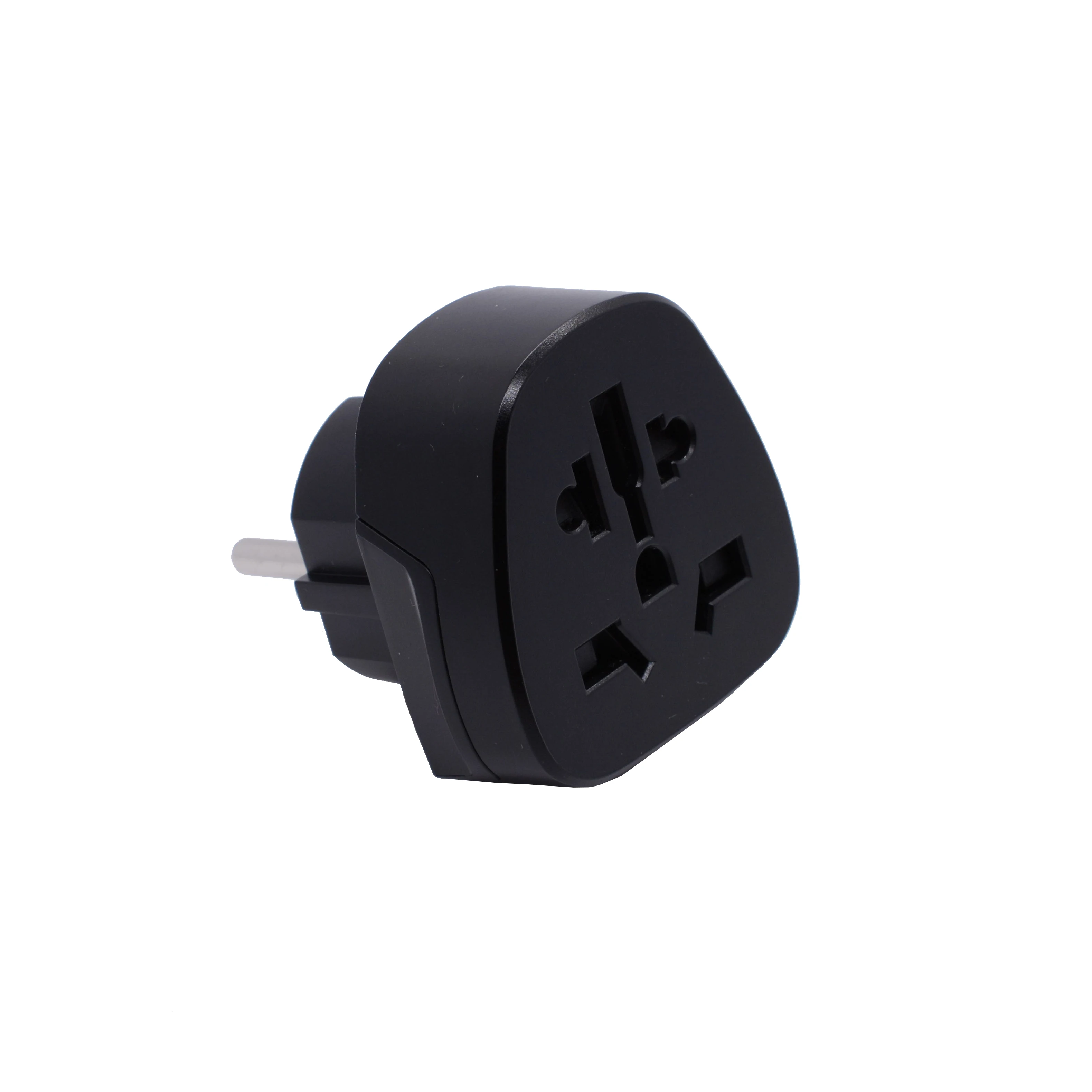 
World to EU adaptor-UK USA Canada Europe 2PIN Italy Switzerland Australia to EU Germany France Belgium Swenden adapter 