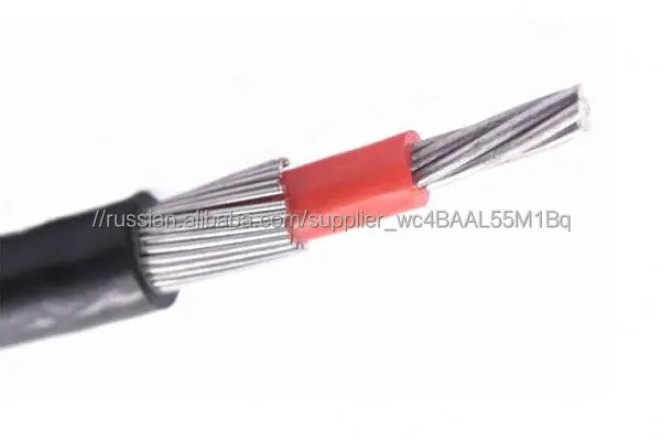 Горячая продажа заводская цена 2 * 2AWG + 2AWG медный проводник бронированный концентрический кабель