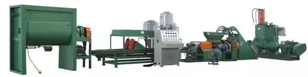 Granules Import Plastic Granulation Machine Pellets Making Machinery For PVC EVA TPR Material