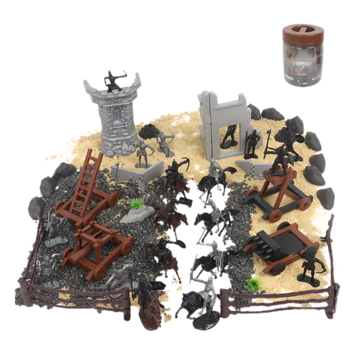 71pcs Elite Roman Soldier Simulation Play set - Engaging Ancient War Game for Kids Age 3+ Role Play