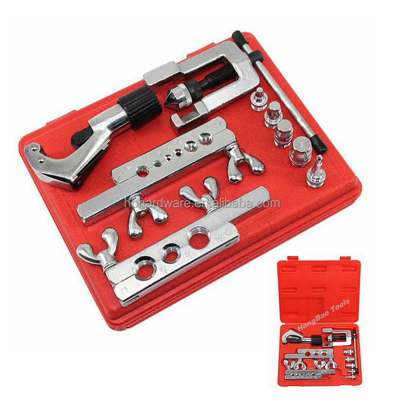 Eccentric Flaring Tool 45 Degree Copper Pipe Cone Flaring Tool Kit 4-19 mm for reaming expanding Non Standard Size copper tube