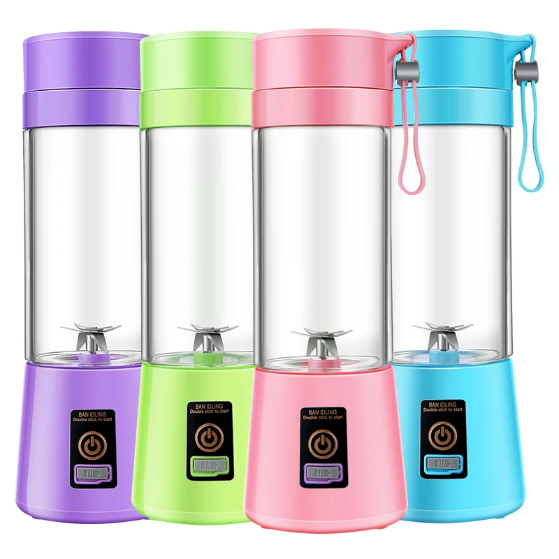 
Use Mini Home USB 6 blades Juicer Rechargeable Fruit Juice Blender Portable Blender 