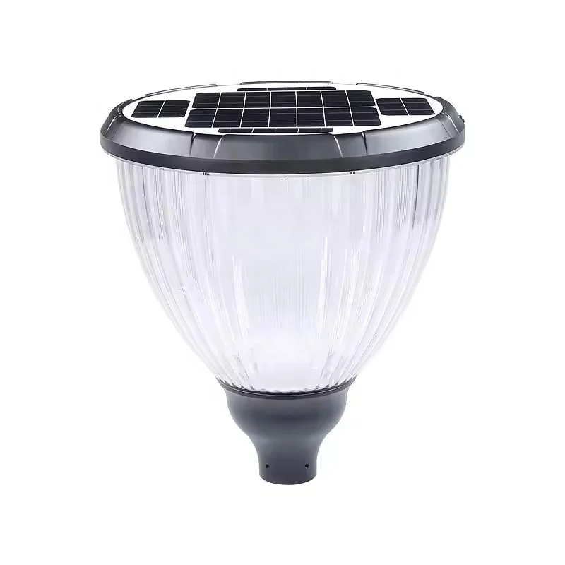 Outdoor Waterproof Ip65 Post Stand Solar Powered Led Security Pole Garden Light
