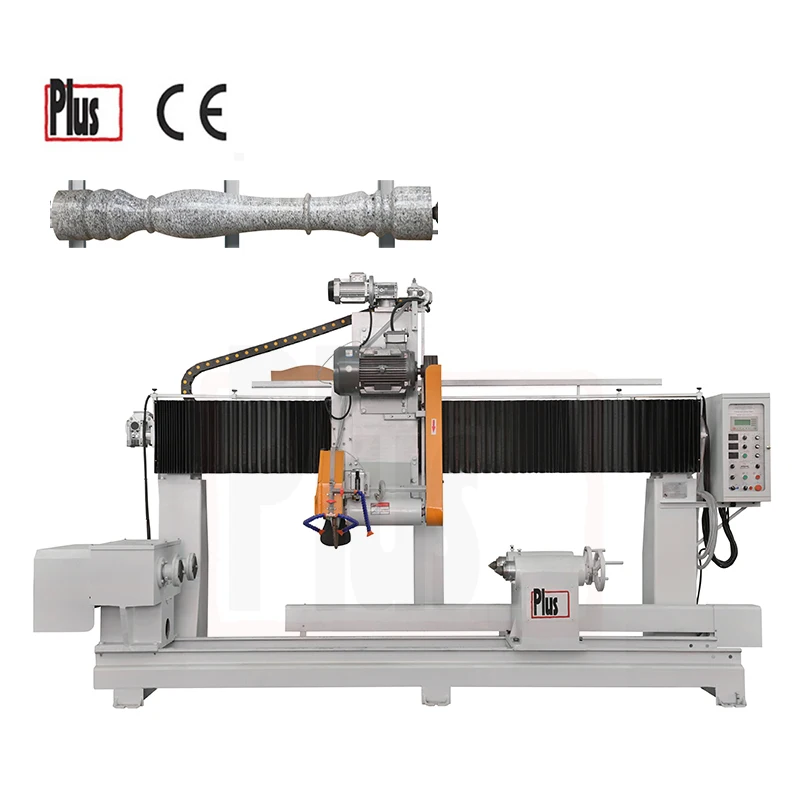 LG2500 Optional cnc marble lathe stone turning machine baluster making machine