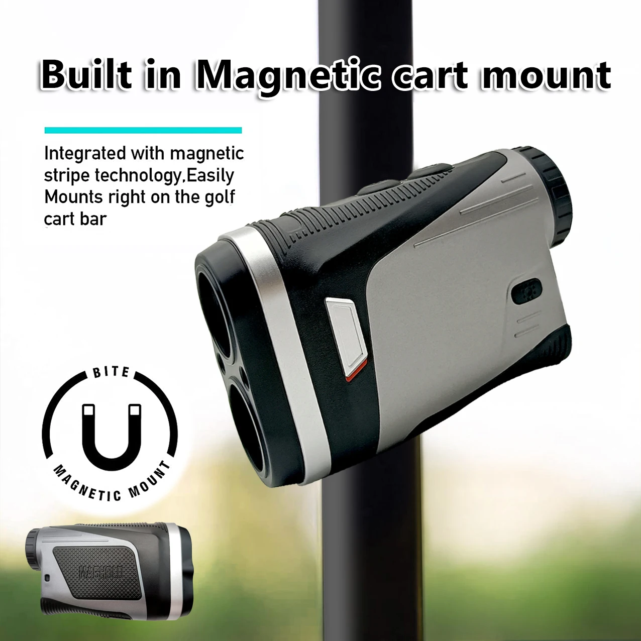 Mini Golf Laser Rangefinder 900 Yard Laser Range Finder Telescope Distance Meter with Magnet