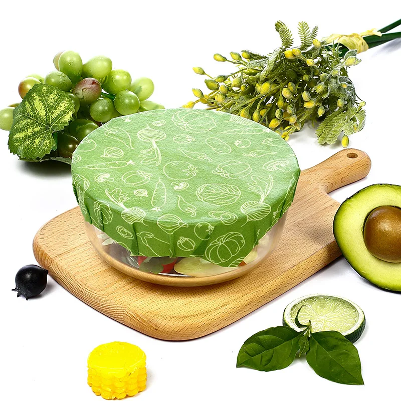 
Reusable ECO friendly wrapper Customizable Food Storage Beeswax Food Wrap 