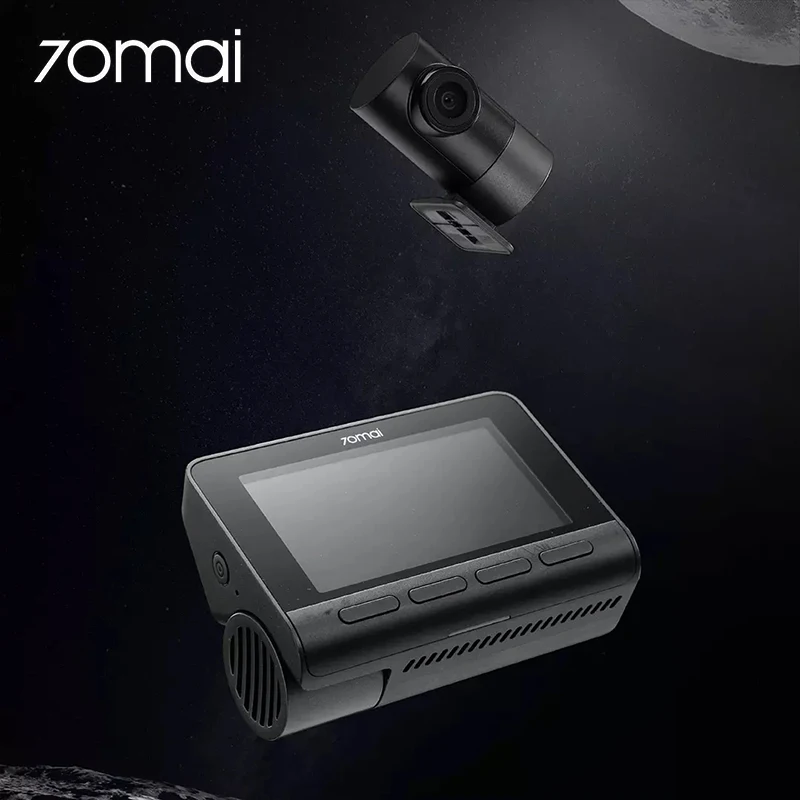  70Mai Smart Dash Cam 4K A800 DVR встроенный GPS с изображениями ADAS UHD IMX415 140 FOV 24H монитор