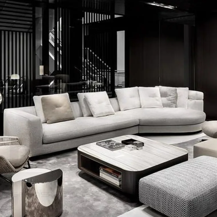 Couch modern sectional Sofa l shape Chaise Modern living room furniture corner sofa