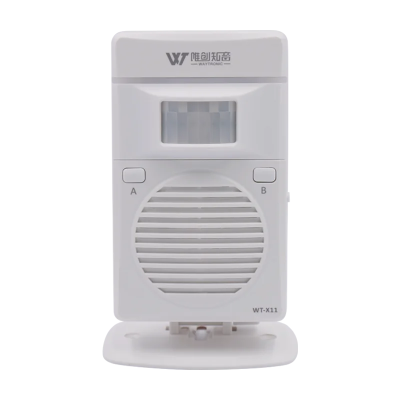Waytronic X11 Portable Store Supermarket Entrance And Exit Voice Broadcast Motion Sensor Voice Player Sensor Alarm Doorbell