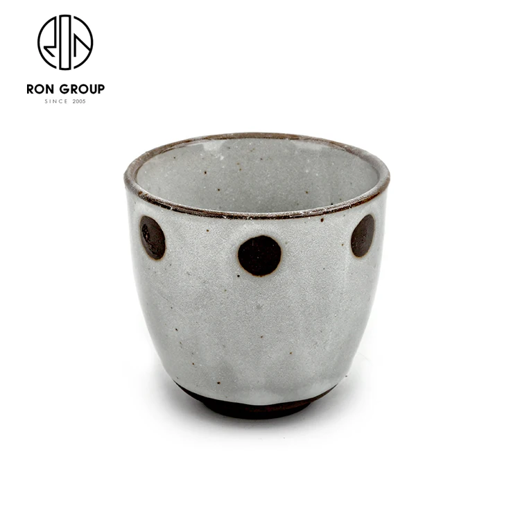 Restaurant Japanese Korean Sake Creative Ceramic Mug Small Tea Cups Stoneware Rice Wine Shochu Kung Fu Cup Drinkware 100ML