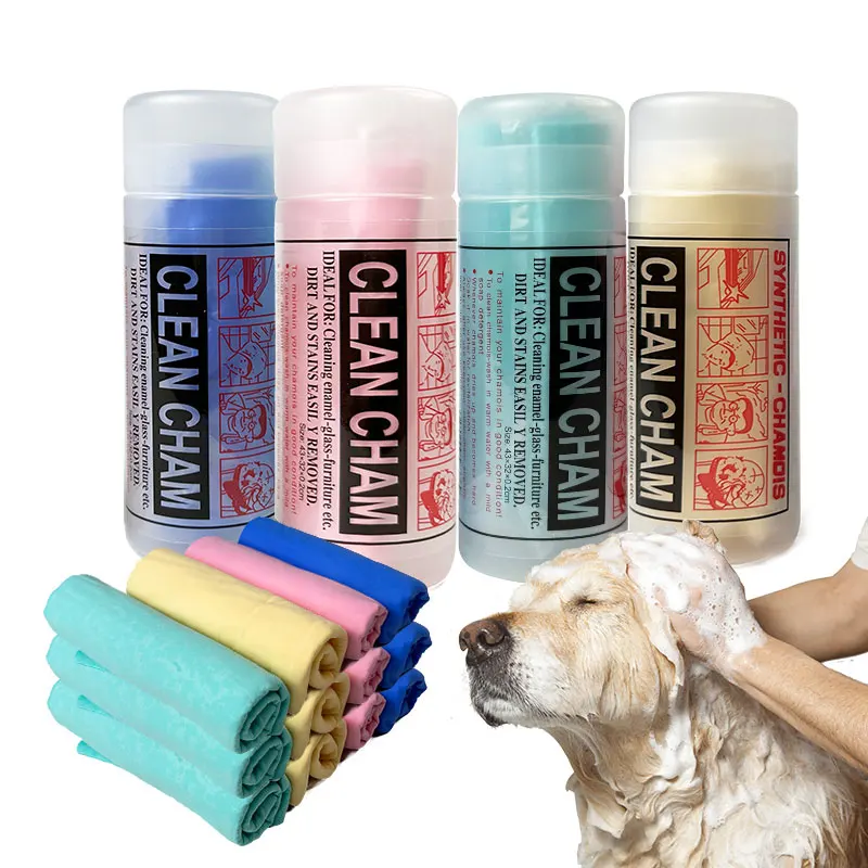 Car deerskin cleaning cloth Car wash towel pva suede towel dry hair cleaning cloth