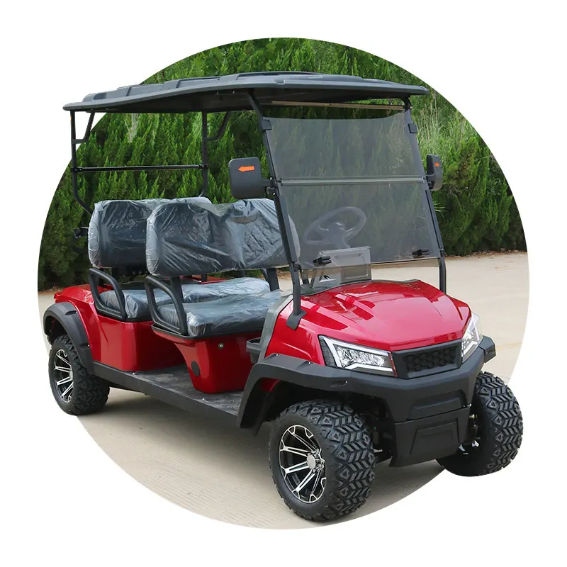 New Support Oem 72V 5KW AC System Lithium Battery Powered 4 Seats Electric Golf Cart Prices Electric Golf Car