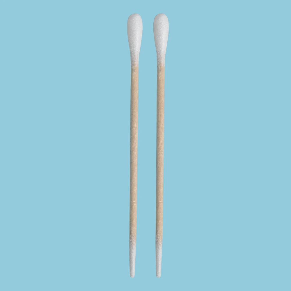 Customized hot sale, plastic bag with double head 15 cm, cotton swab for medical sterilization