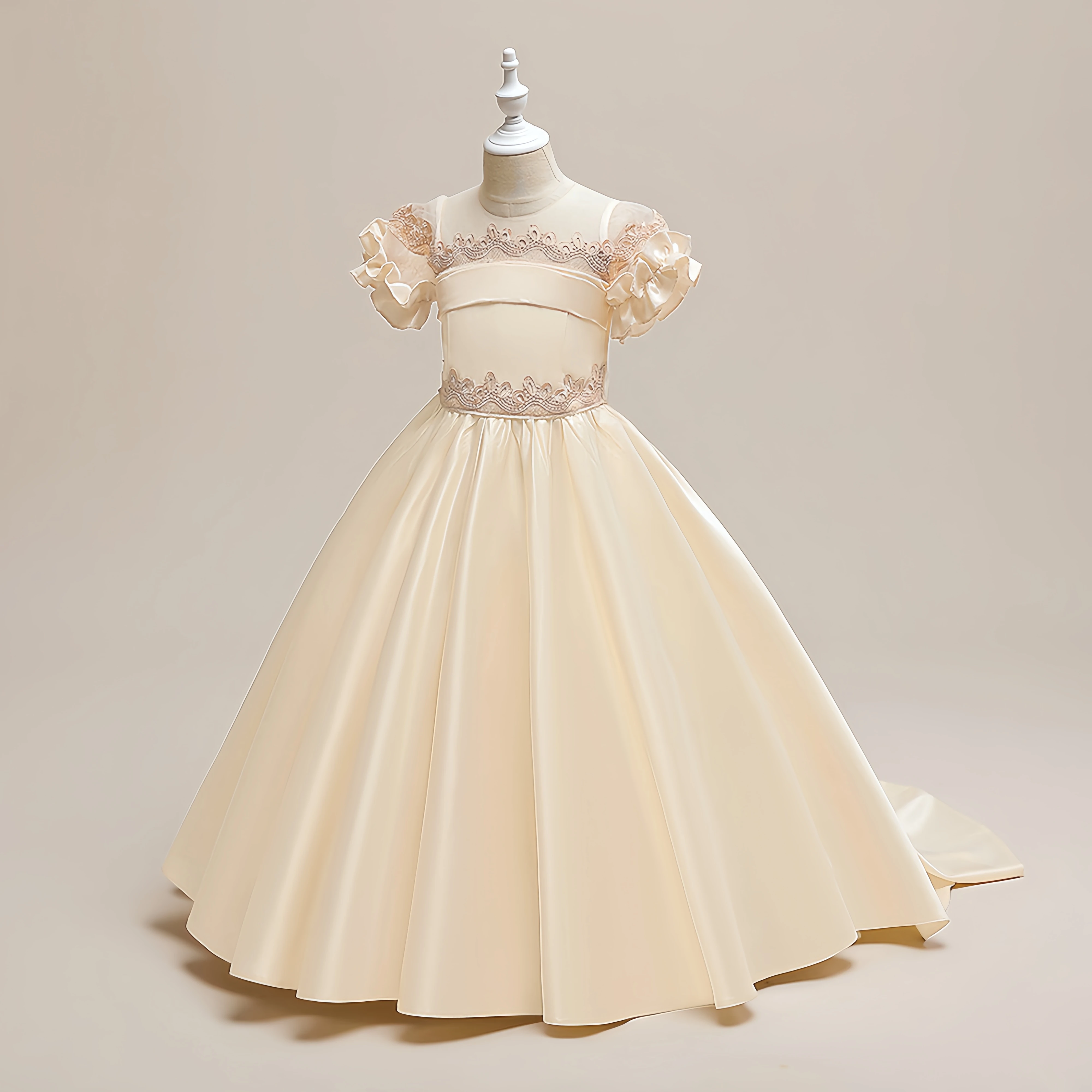 2024 Factory prom kids wear little girls dresses 8 years girl dress design baby birthday clothing