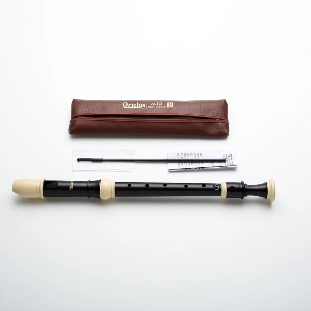 Alto Recorder 8 Hole Flute in German and Baroque Style