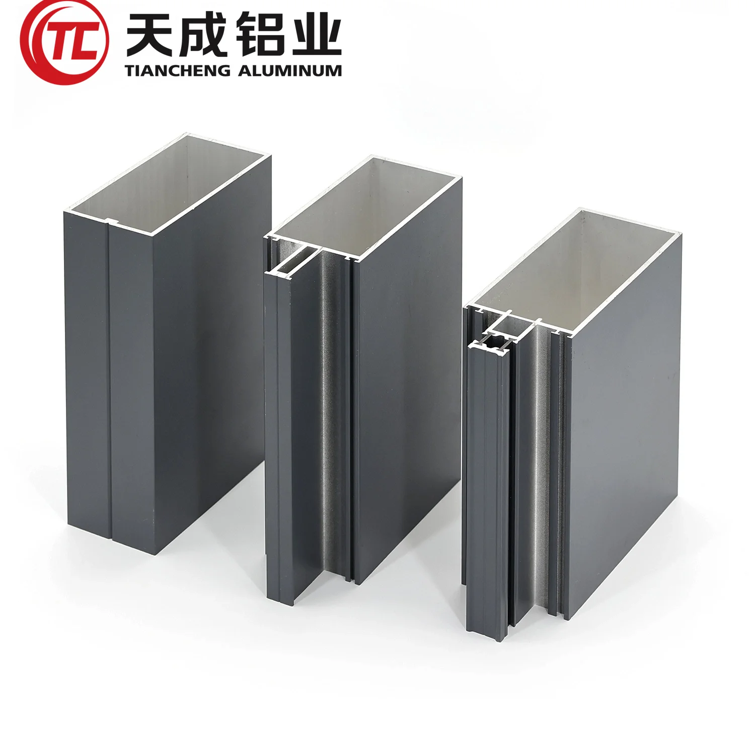 Alloy Curtain Wall Building Material Profile Extrusion Aluminum